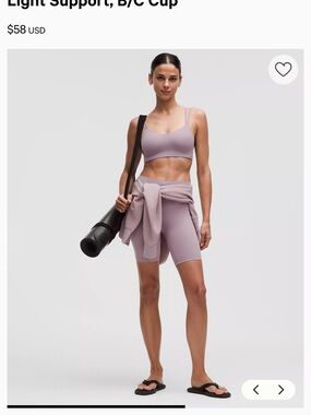 Lululemon Like a Cloud Bra
Light Support, B/C Cup
